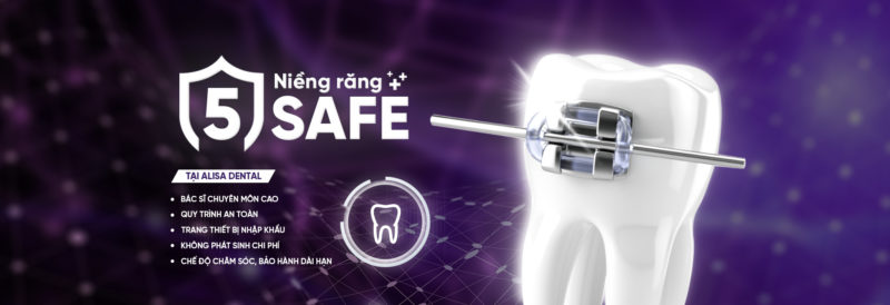 Niềng răng 5 Safe tại Nha khoa Alisa