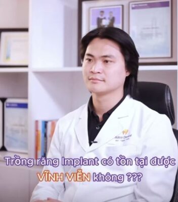 trồng răng implant có tồn tại vĩnh viễn không
