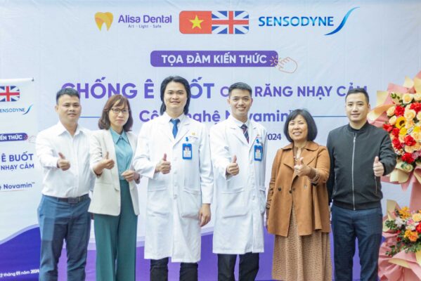 Tọa đàm kiến thức "Chống ê buổi cho răng nhạy cảm" với tập đoàn Sensodyne - Vương Quốc Anh (Nha khoa Alisa Cầu Giấy, Hà Nội)
