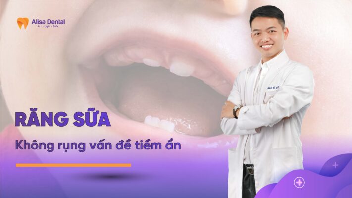 Răng sữa không rụng vấn đề tiềm ẩn